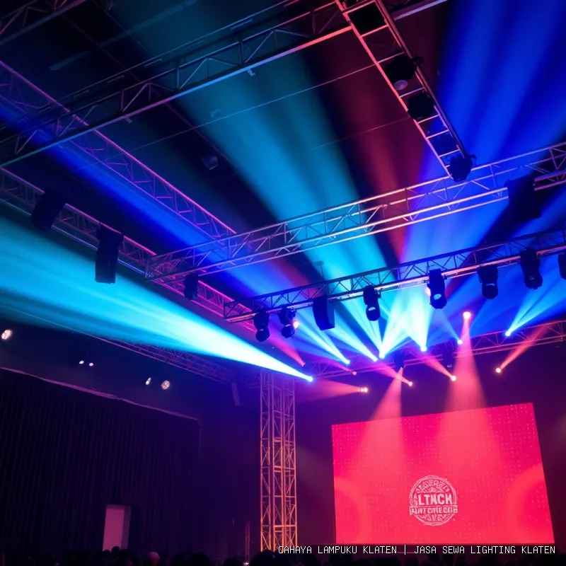 jasa sewa lighting Klaten