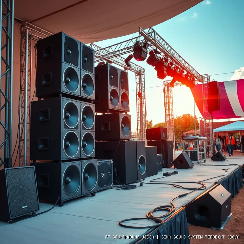 sewa sound system terdekat Jogja