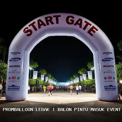 balon pintu masuk event Lebak