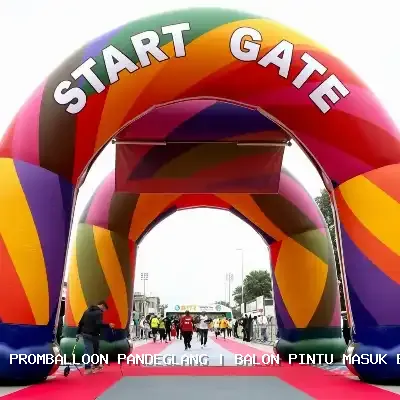 balon pintu masuk event Pandeglang