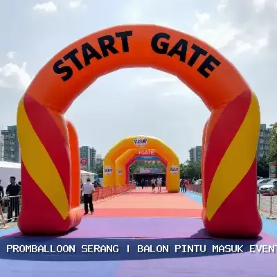 balon pintu masuk event Serang