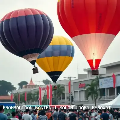 balon udara pesawat Banten