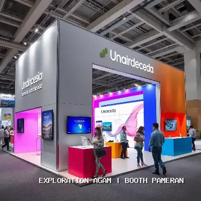 booth pameran Agam
