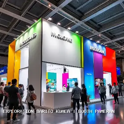 booth pameran Barito Kuala