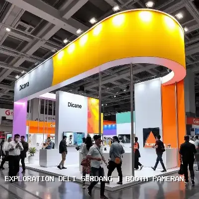 booth pameran Deli Serdang