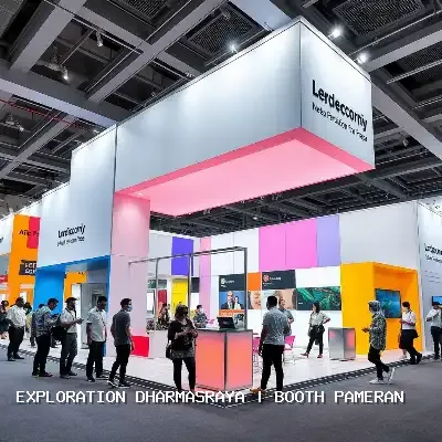 booth pameran Dharmasraya