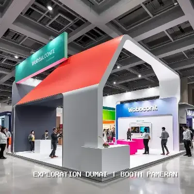 booth pameran Dumai