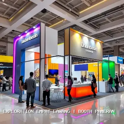 booth pameran Empat Lawang