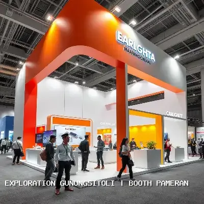 booth pameran Gunungsitoli
