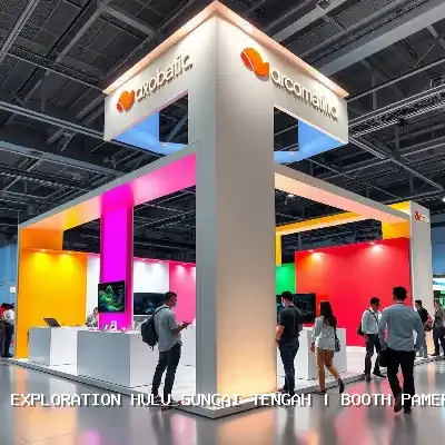 booth pameran Hulu Sungai Tengah