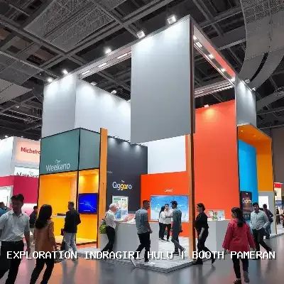 booth pameran Indragiri Hulu
