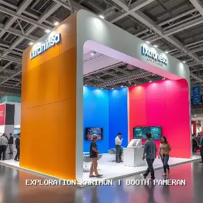 booth pameran Karimun