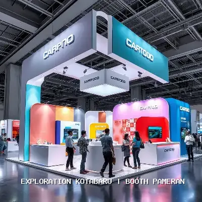 booth pameran Kotabaru