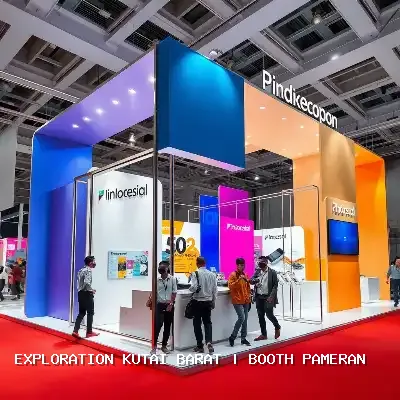 booth pameran Kutai Barat