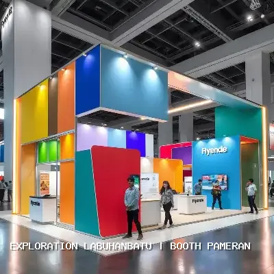 booth pameran Labuhanbatu