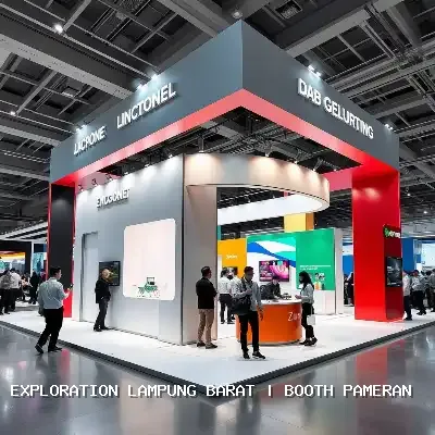 booth pameran Lampung Barat