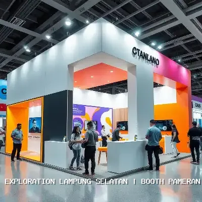 booth pameran Lampung Selatan