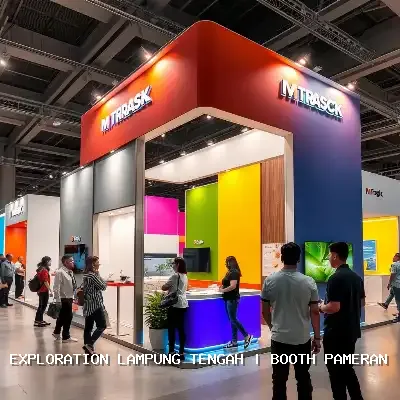 booth pameran Lampung Tengah