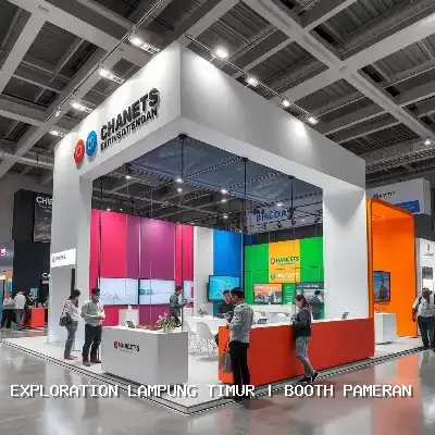 booth pameran Lampung Timur