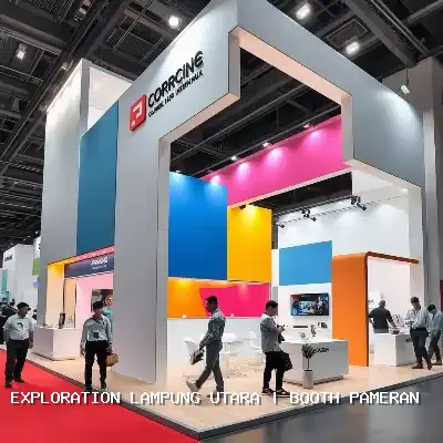 booth pameran Lampung Utara