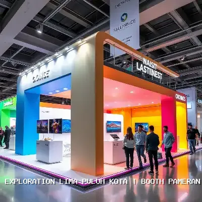 booth pameran Lima Puluh Kota