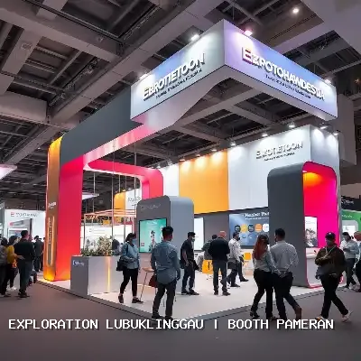 booth pameran Lubuklinggau