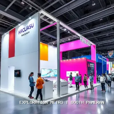 booth pameran Metro