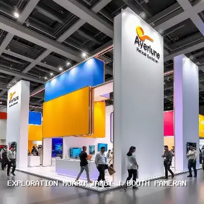 booth pameran Muaro Jambi