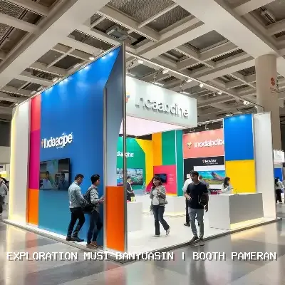 booth pameran Musi Banyuasin