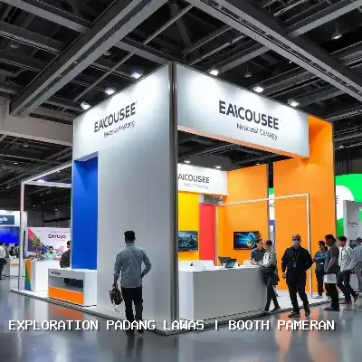 booth pameran Padang Lawas