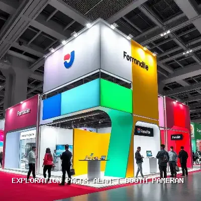 booth pameran Pagar Alam