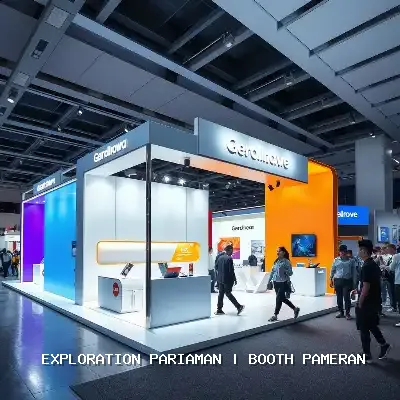 booth pameran Pariaman
