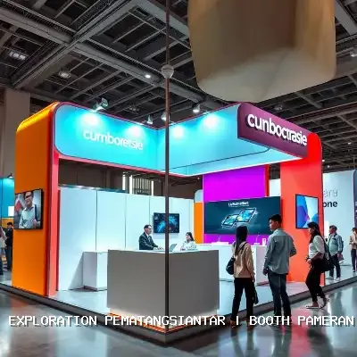 booth pameran Pematangsiantar