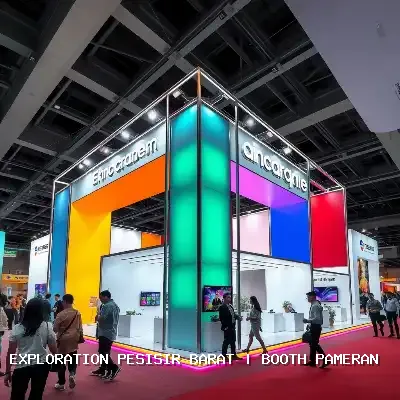 booth pameran Pesisir Barat