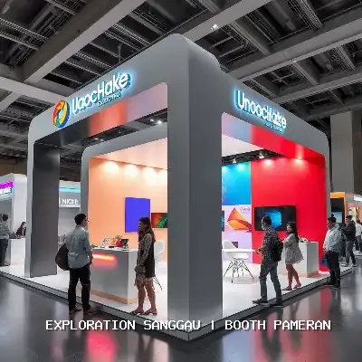 booth pameran Sanggau