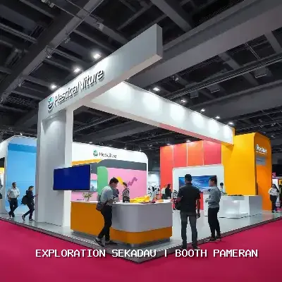 booth pameran Sekadau