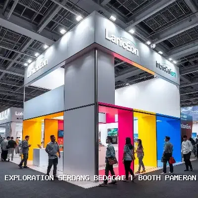 booth pameran Serdang Bedagai