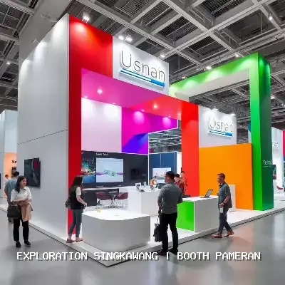 booth pameran Singkawang