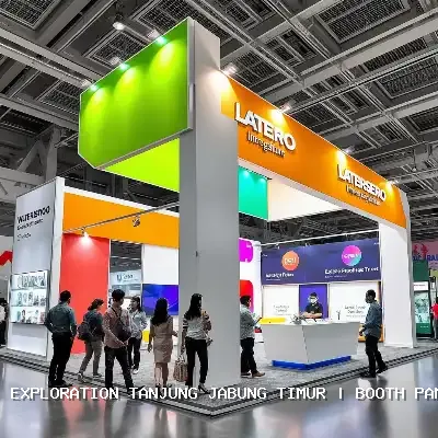 booth pameran Tanjung Jabung Timur