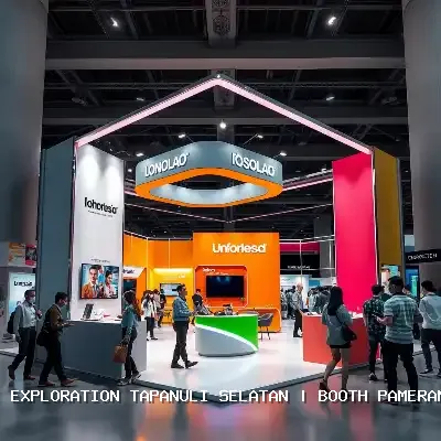 booth pameran Tapanuli Selatan