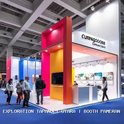 booth pameran Tapanuli Utara