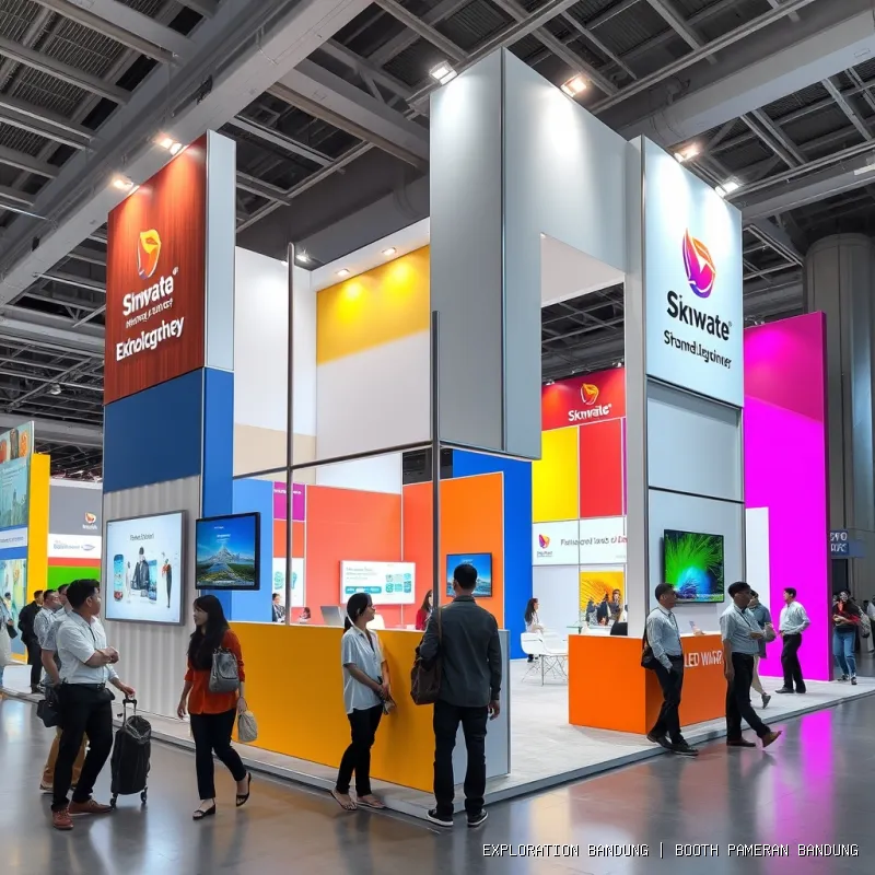 booth pameran Bandung