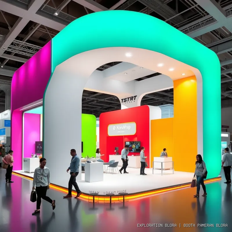 Booth Pameran Blora