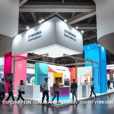 jasa booth pameran Gunung Mas