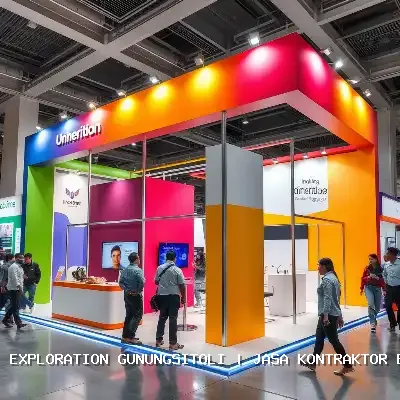 jasa kontraktor booth Gunungsitoli