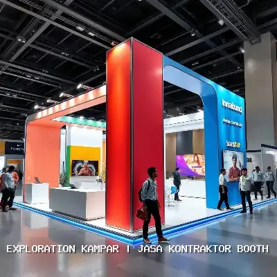 jasa kontraktor booth Kampar