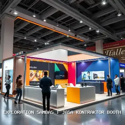 jasa kontraktor booth Sambas