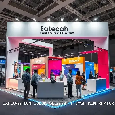 jasa kontraktor booth Solok Selatan