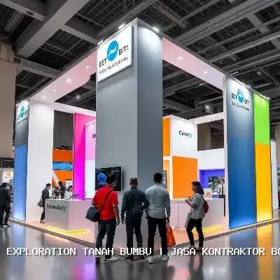 jasa kontraktor booth Tanah Bumbu