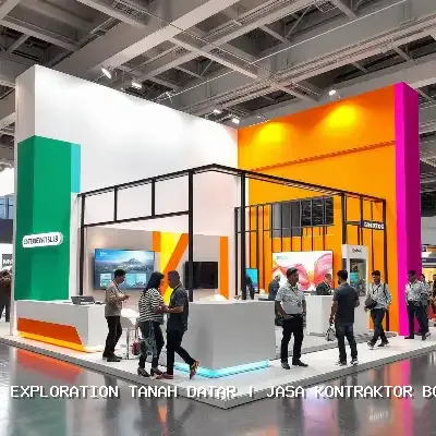 jasa kontraktor booth Tanah Datar
